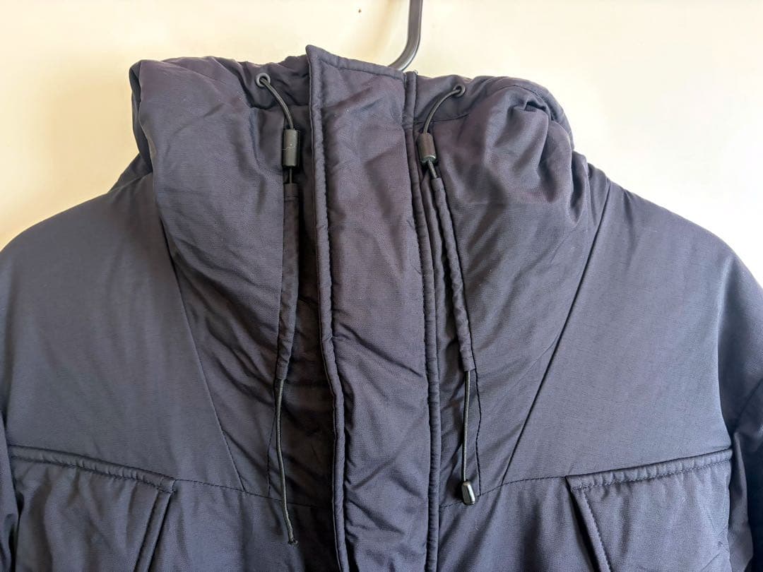 アンダーアーマー　UAロングコート　ベンチコート　アウター　M ネイビー　紺色