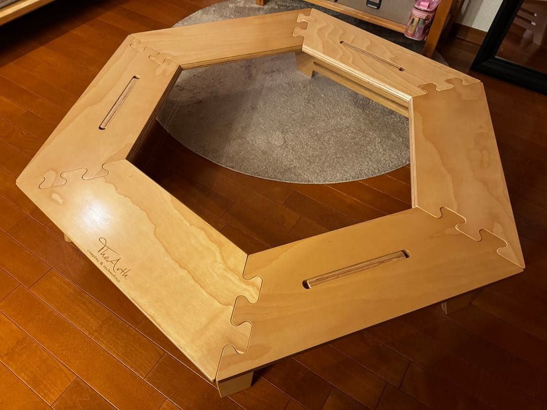 タイムセール 値下げ TheArth ヘキサテーブル ウレタン ヘキ男