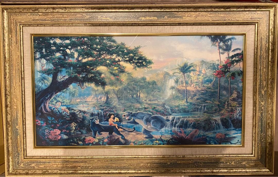 お値引き中　トーマス・キンケード　ジャングル・ブック　ジークレー　ディズニー