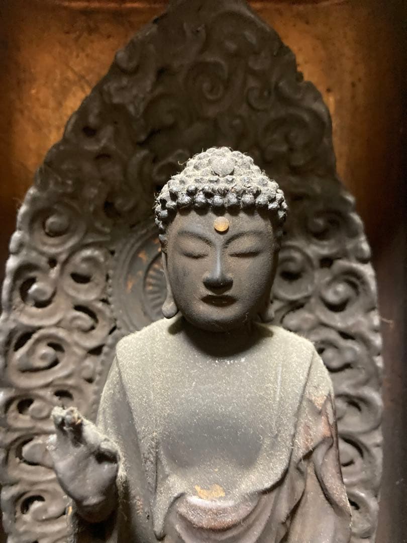 古美術仏像　厨子　美術骨董　アンティーク