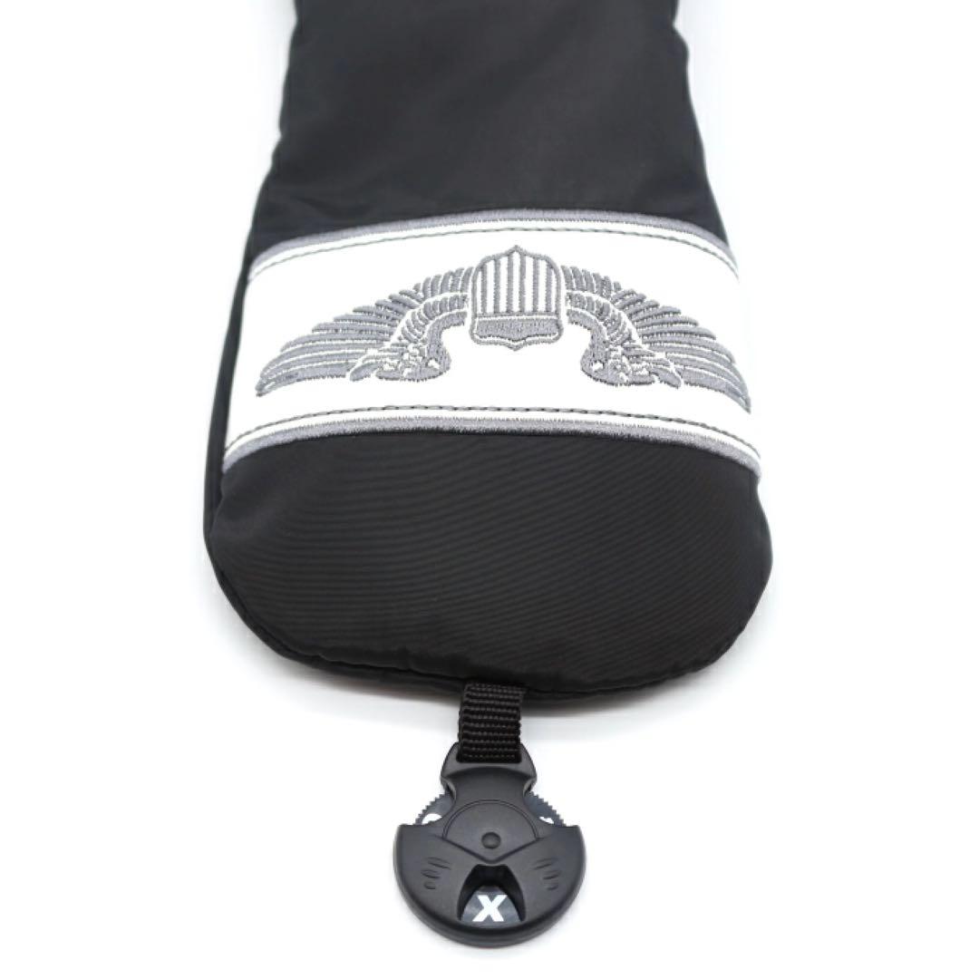 新品 アビレックス キャディバッグ ヘッドカバー まとめ売り AVIREX BK