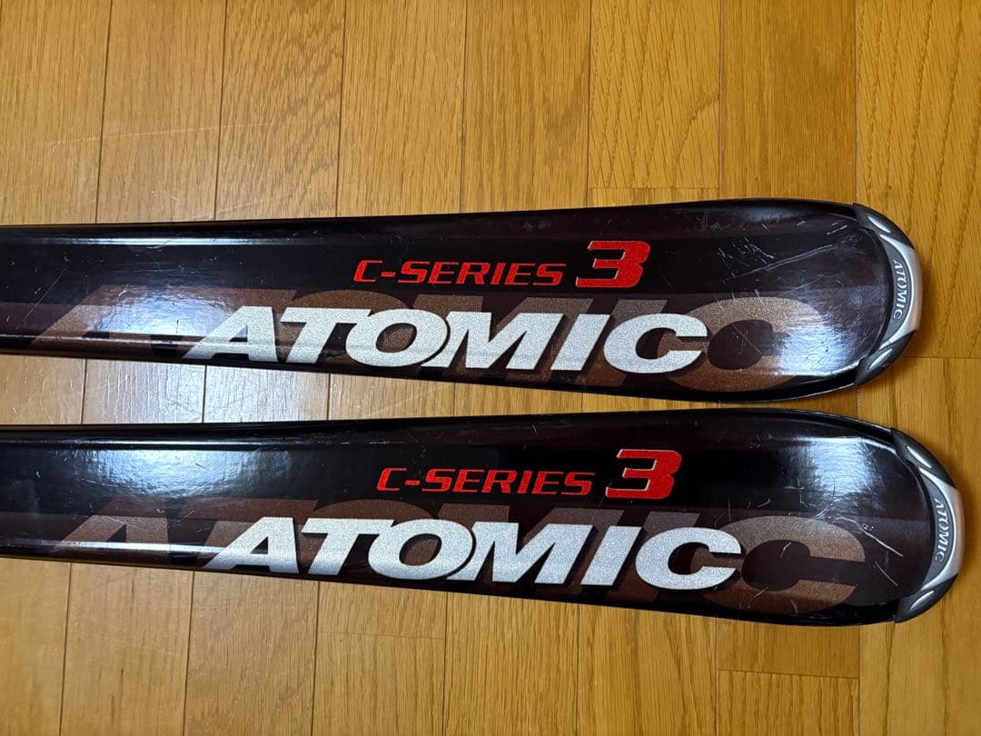 ATOMIC Sシリーズ3 スキーセット 168cm、26.0〜26.5