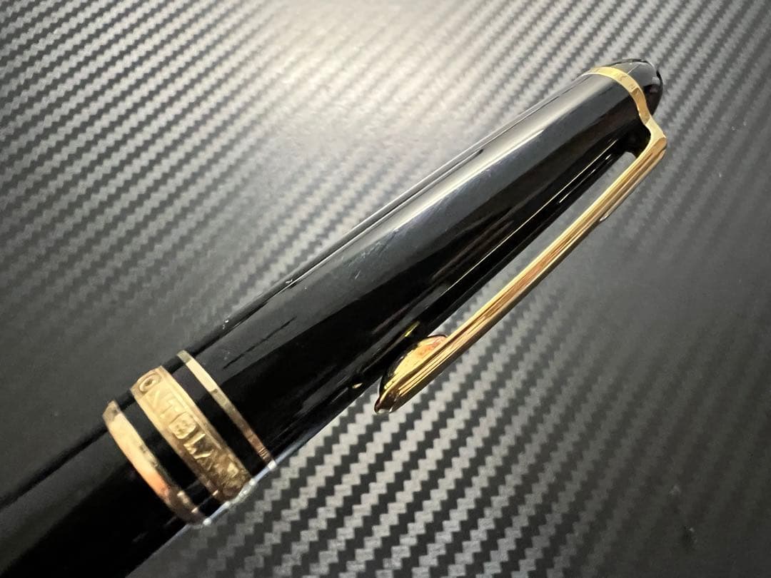 未使用に近い モンブラン 163 ブラック ボールペン