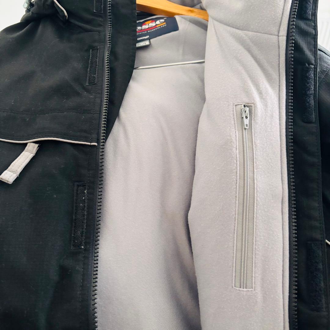 【上下セット】　ellesse スキーウェア　スノボ　大人M 登山　山岳