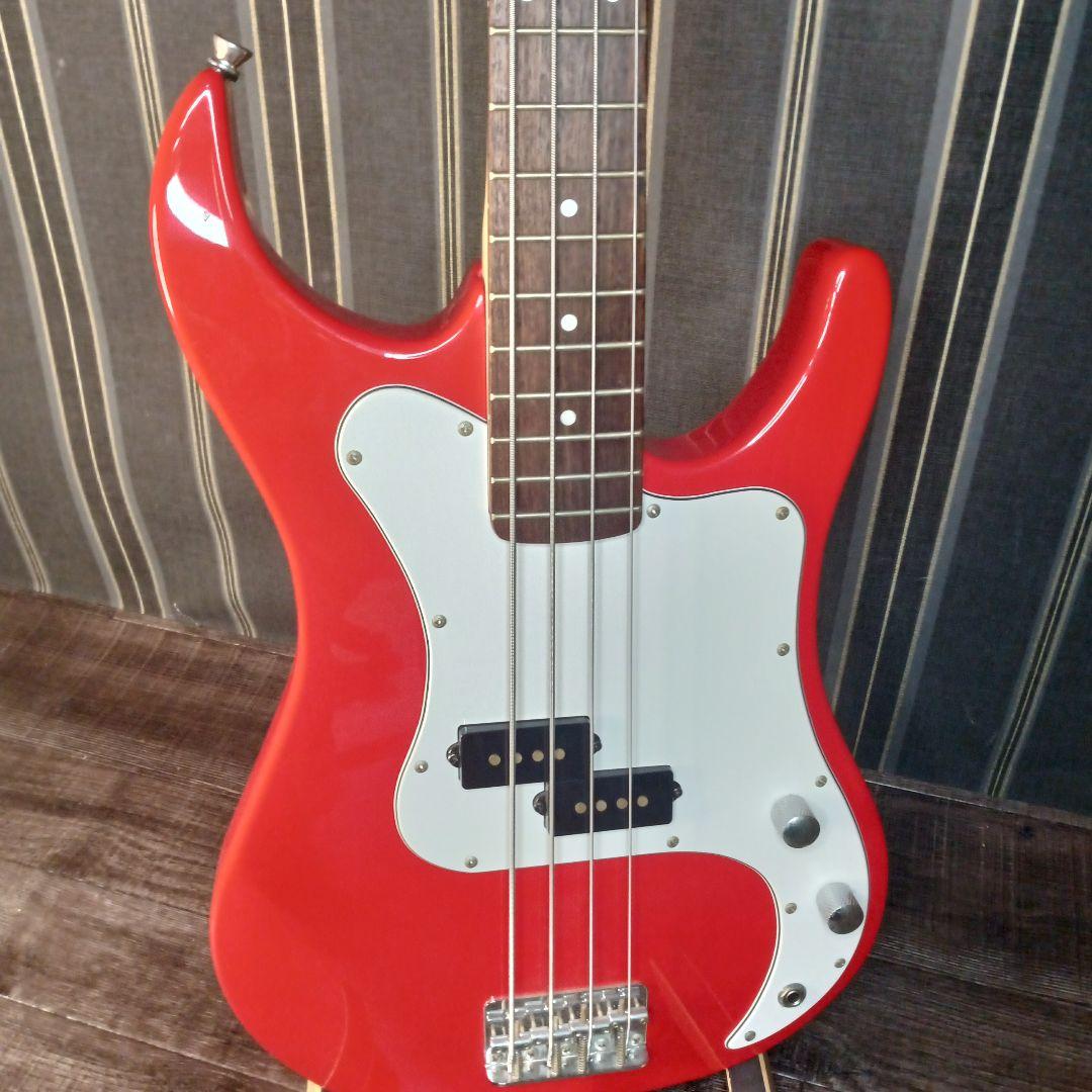 PLAYTECH プレイテック 赤 エレキベース アンプ 初心者一式セット