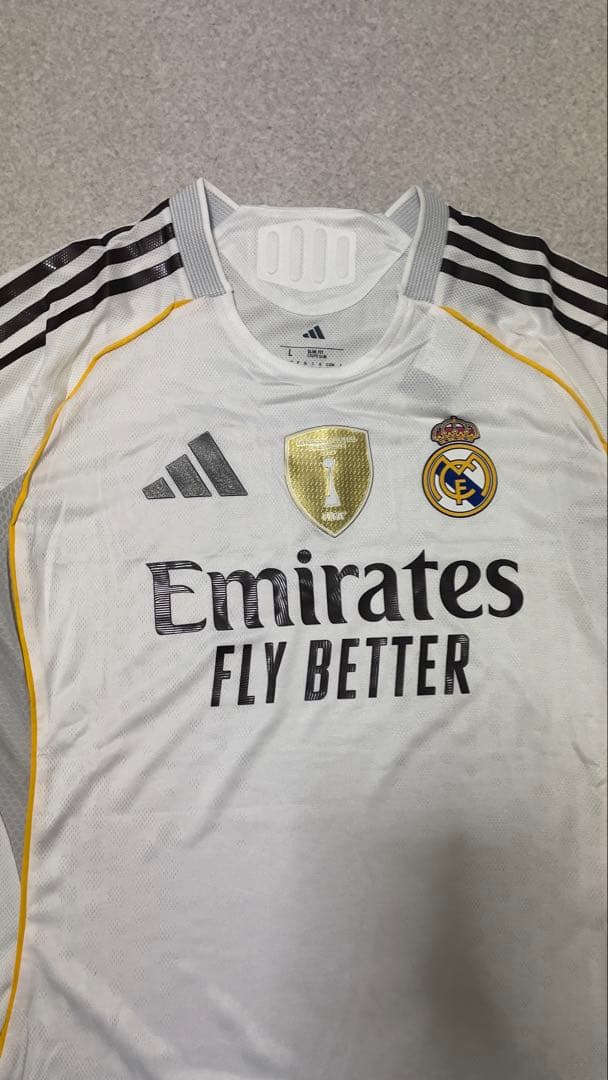 Real Madrid 長袖シャツ adidas