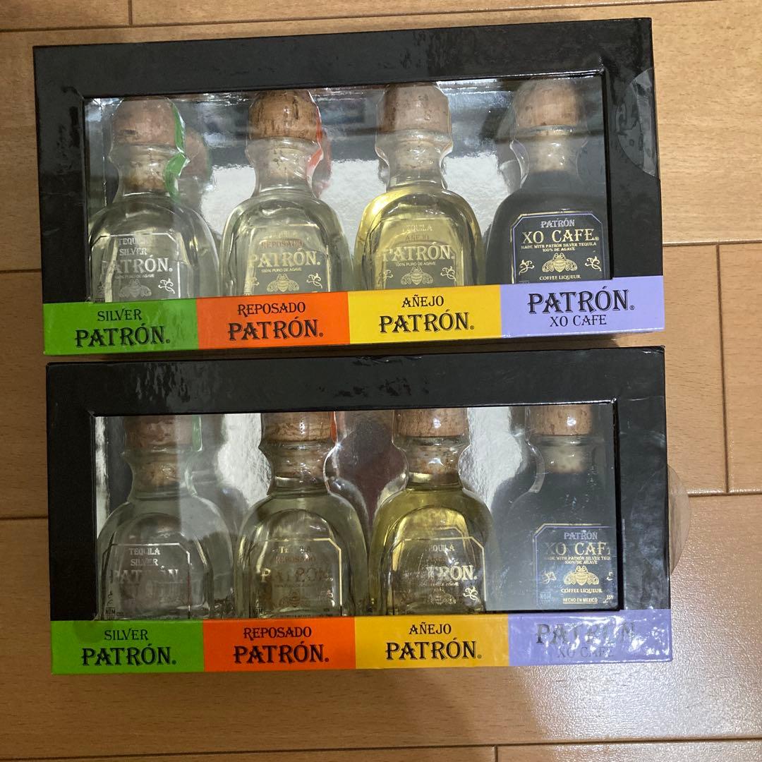 PATRÓN テキーラ 4本ギフトセット2箱