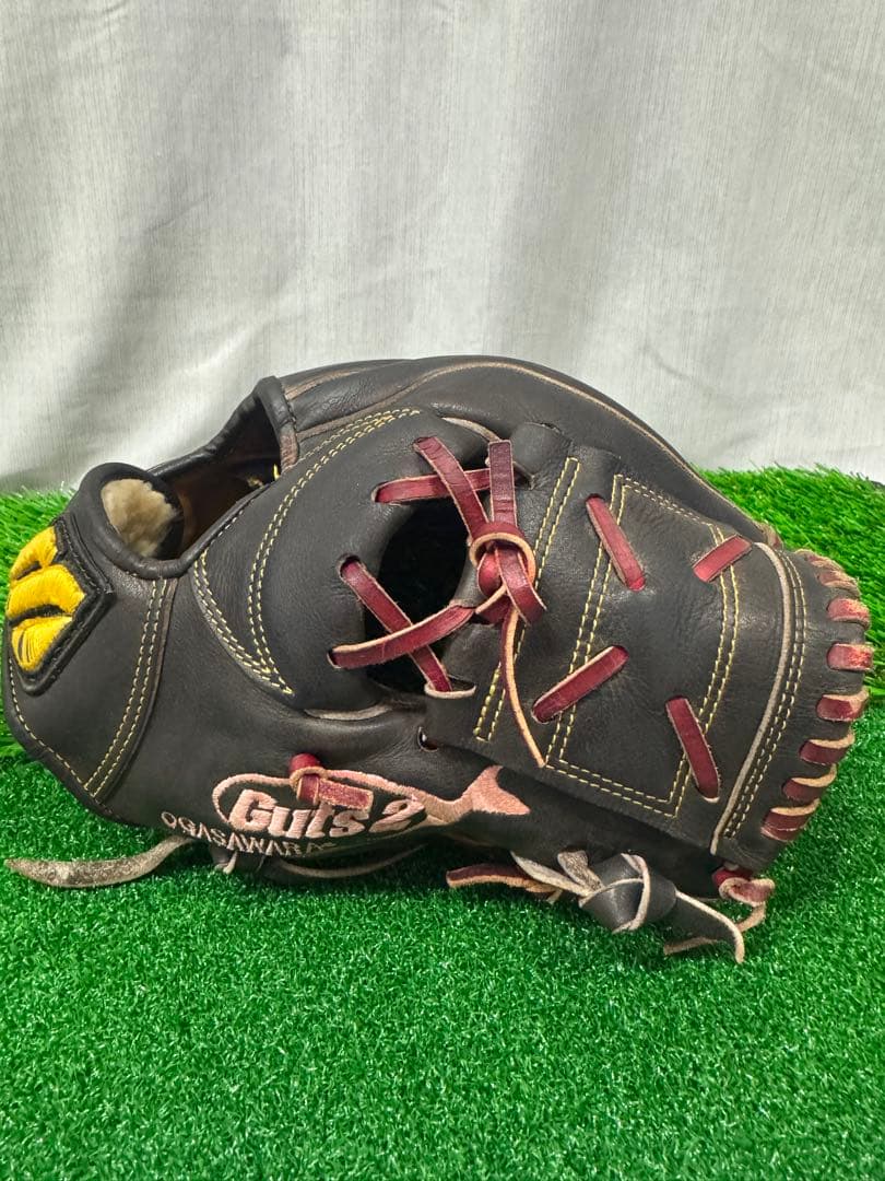 プロ支給品　小笠原道大選手実使用グローブ　ミズノプロ