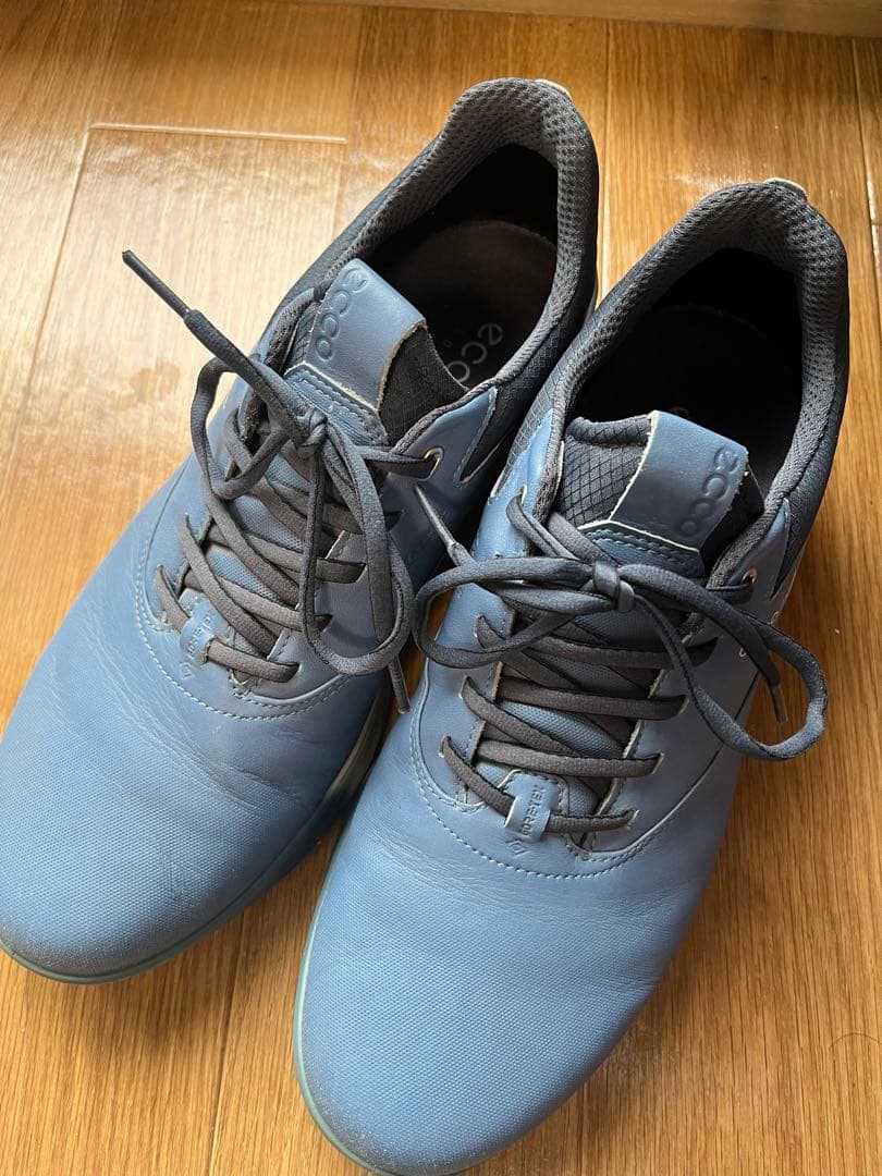 ECCO ゴルフシューズ ブルー