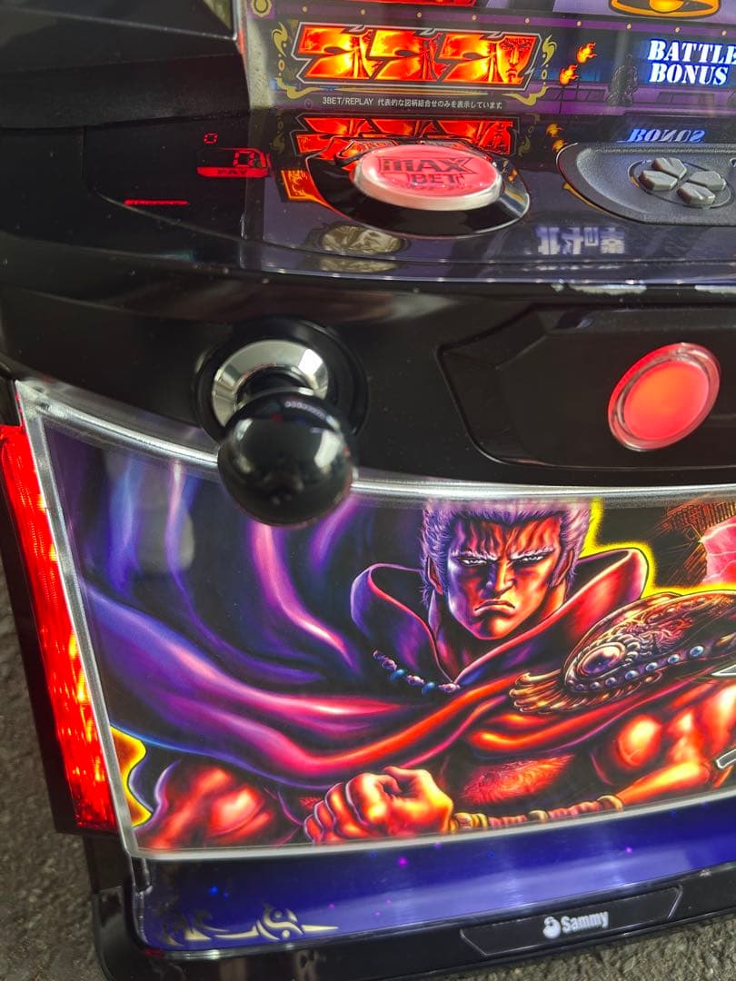 データカウンター対応　Lパチスロ北斗の拳AD XR 拳王パネル　スマスロ　実機