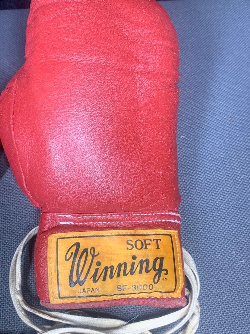 レア ボクシング グローブ Winning SF-3000 レッド