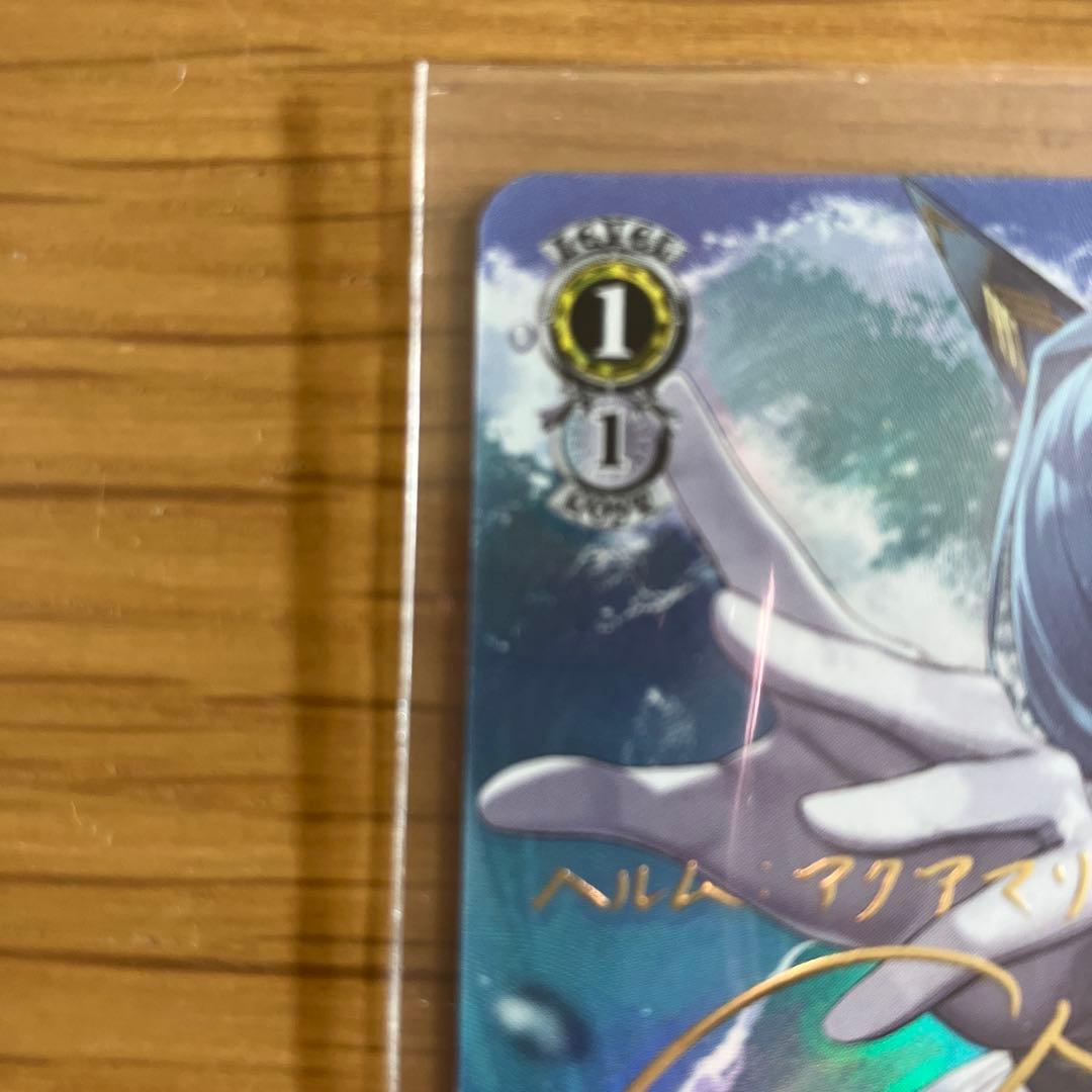 ヴァイスシュバルツ　nikke SP アクアマリン　サイン