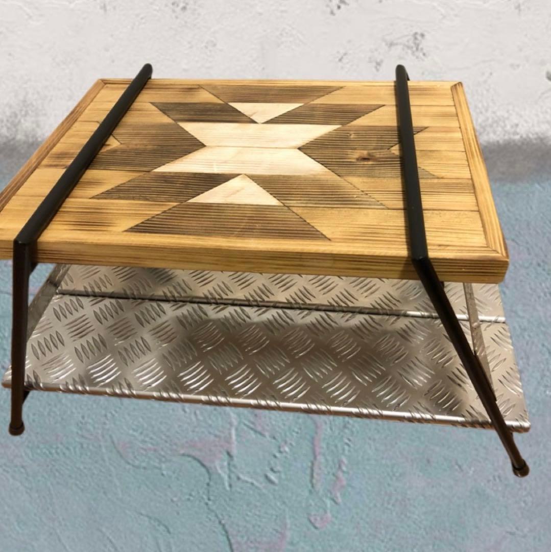 オルテガ ミニテーブル　キャンプテーブル　サイドテーブル　一式セット