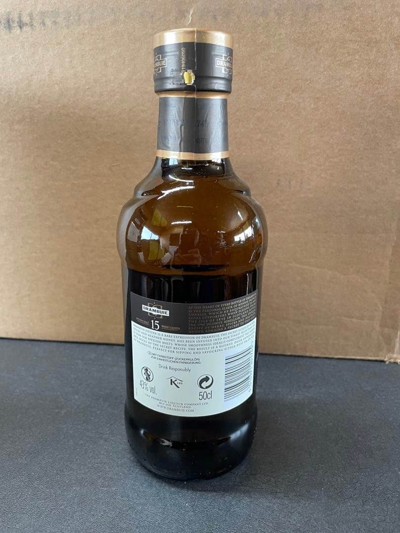 最後の1本！ ドランブイ 15年 ボトル未開封 DRAMBUIE