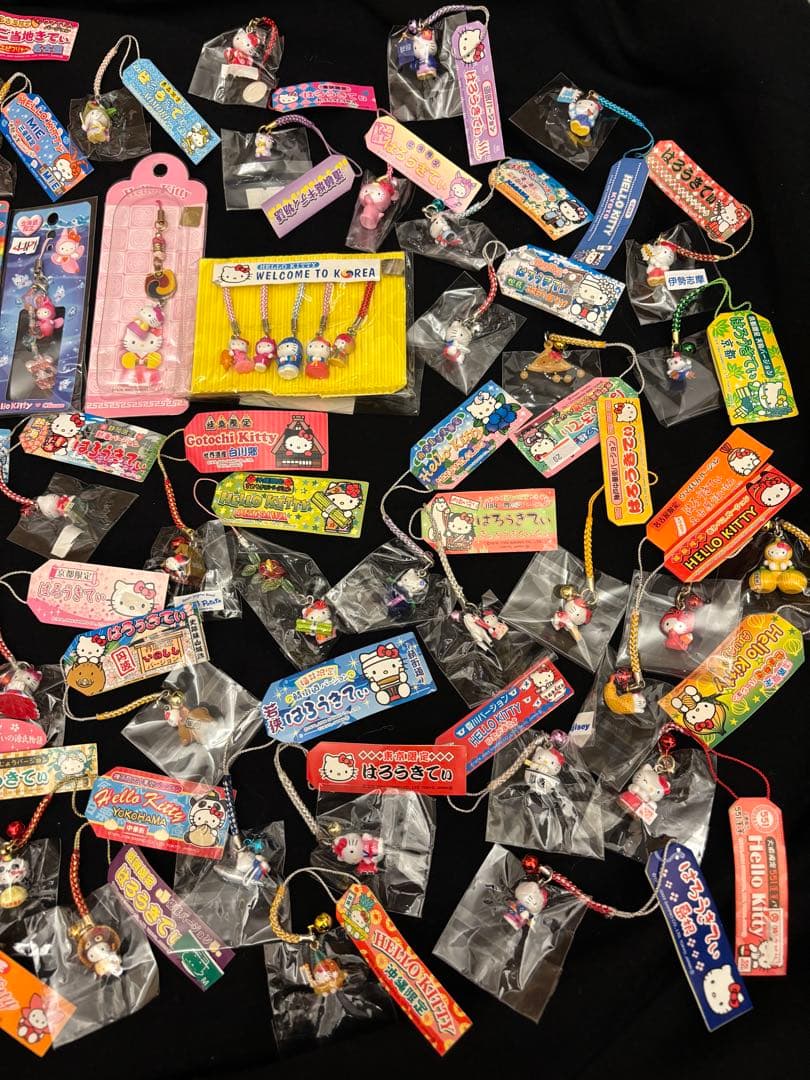 【レア】ご当地 ハロー　キティ　根付け　ストラップ　限定　廃盤品 Sanrio