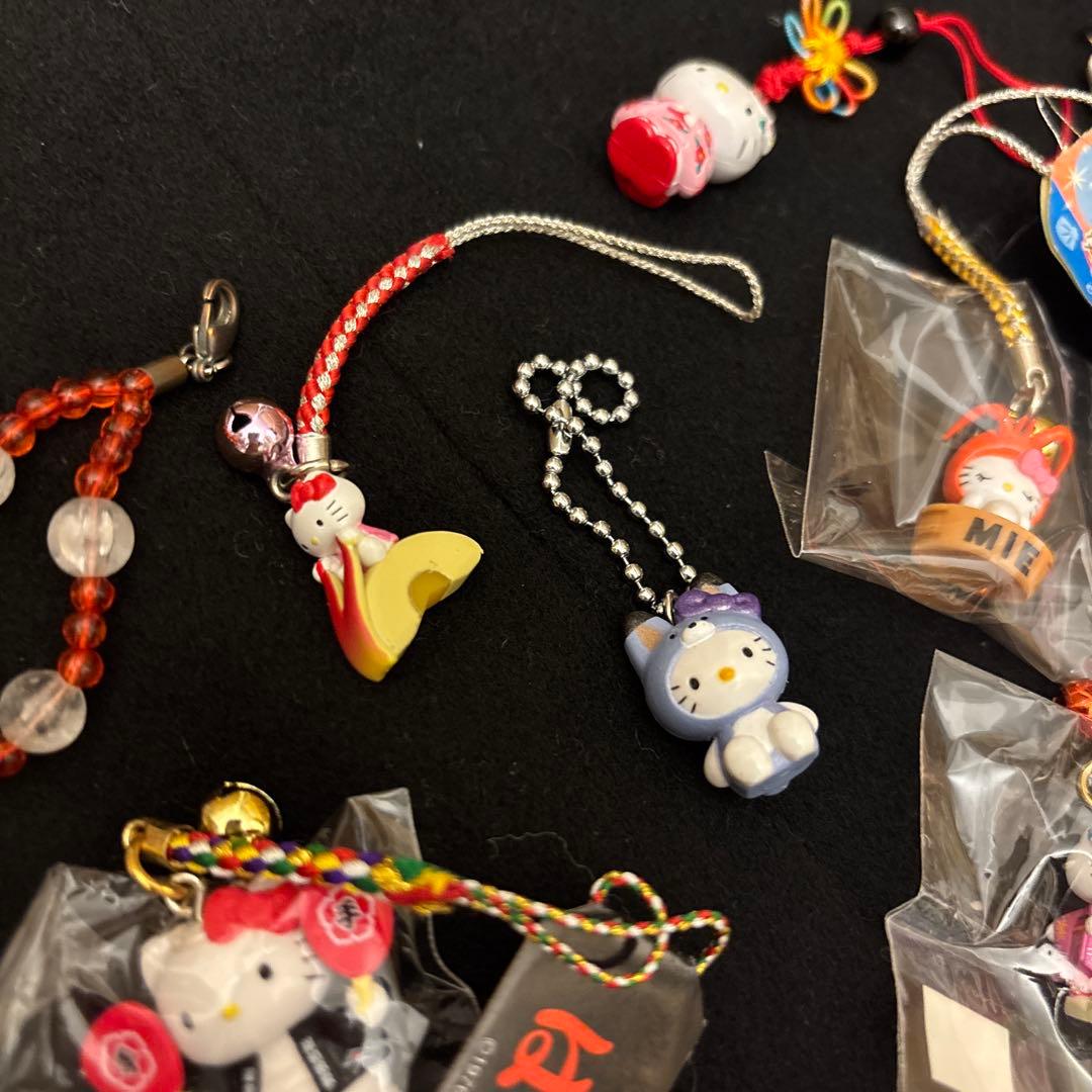 【レア】ご当地 ハロー　キティ　根付け　ストラップ　限定　廃盤品 Sanrio