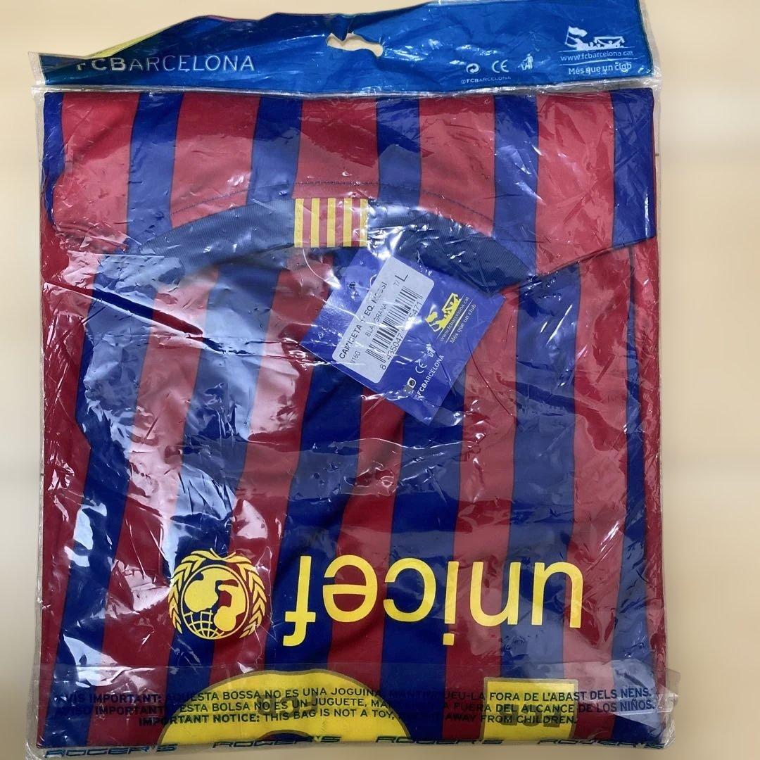 【未使用・Lサイズ】バルセロナメッシレプリカユニフォーム正規品