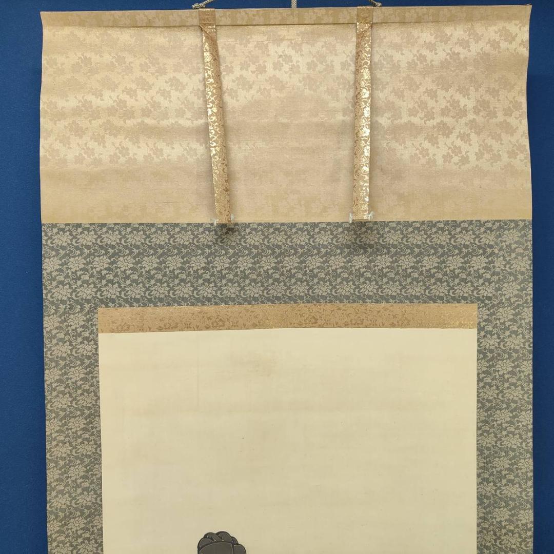 真作/嶋田春涛/郭子儀/人物図/中国/唐/大幅/布袋屋掛軸A-575