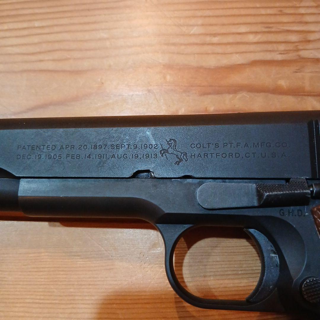 CAW M1911A1 プラスチックモデルガン 45Auto　CAW オリジナル