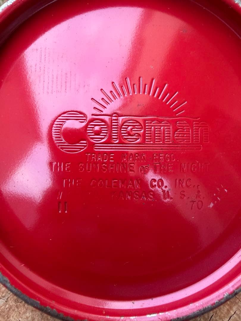 Coleman レッドランタン200A 1970年11月