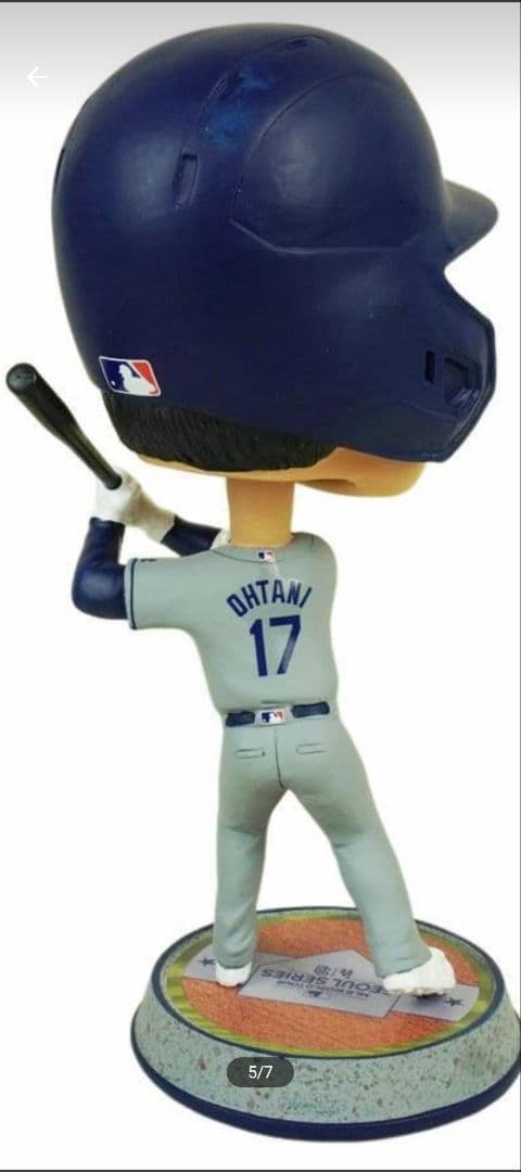 大谷翔平選手 ドジャース 韓国ソウルシリーズ 9.5インチボブルヘッド