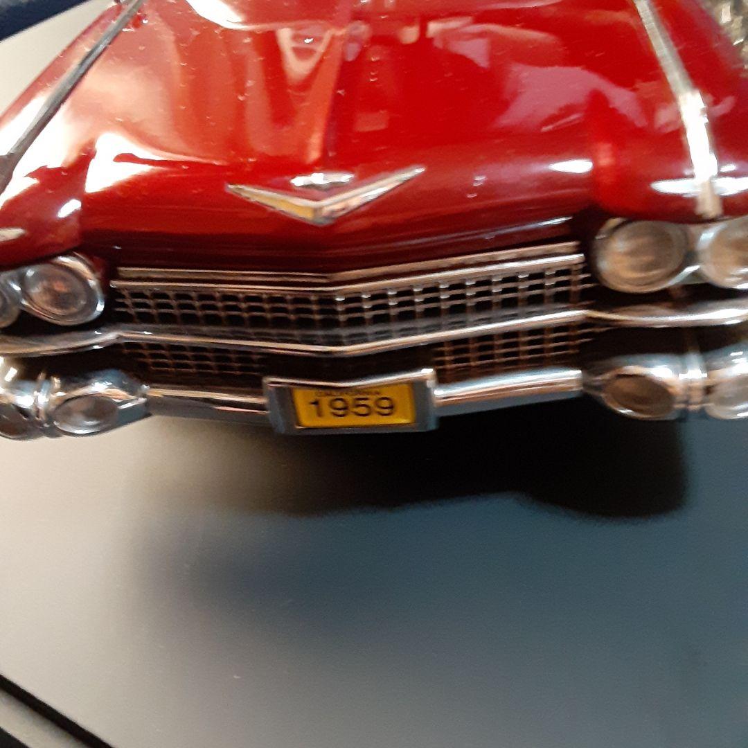 1959年型キャデラック霊柩車ミニカー 棺桶付き廃盤希少1/12sizu