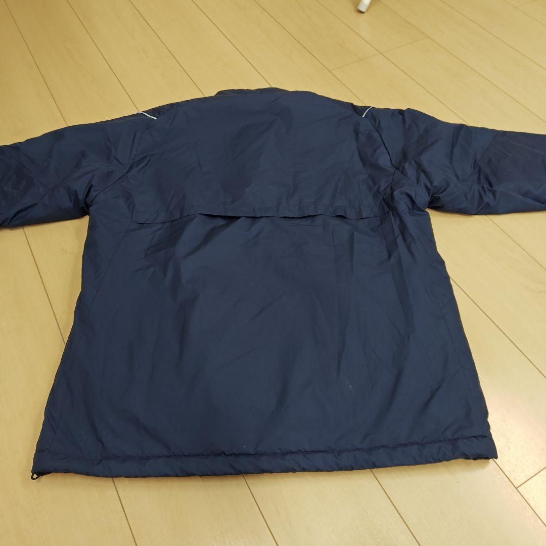 MIZUNOブレスサーモ中綿入りトレーニングウェア上下ネイビー/2XL