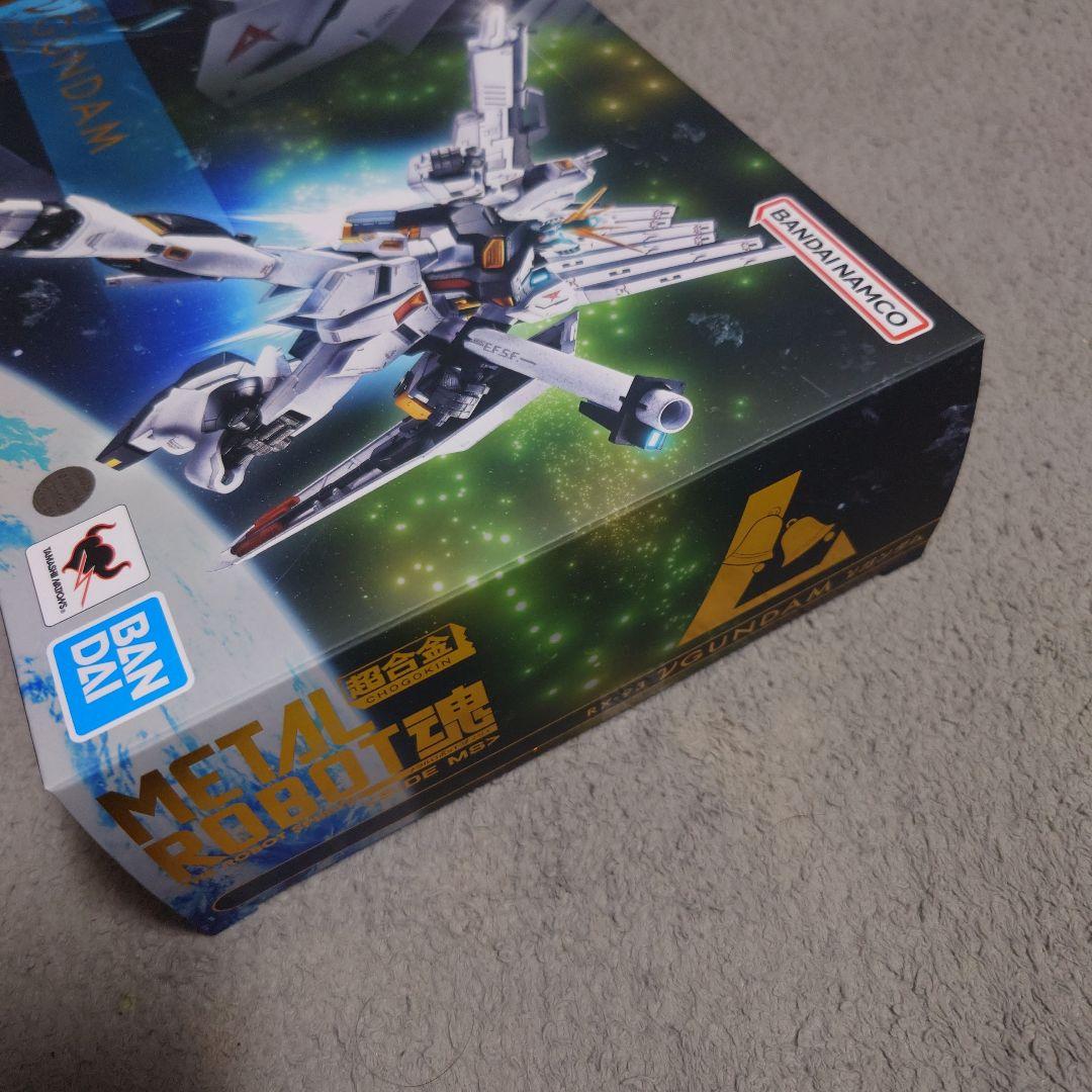 L　ROBOT魂　νガンダム　中古開封品