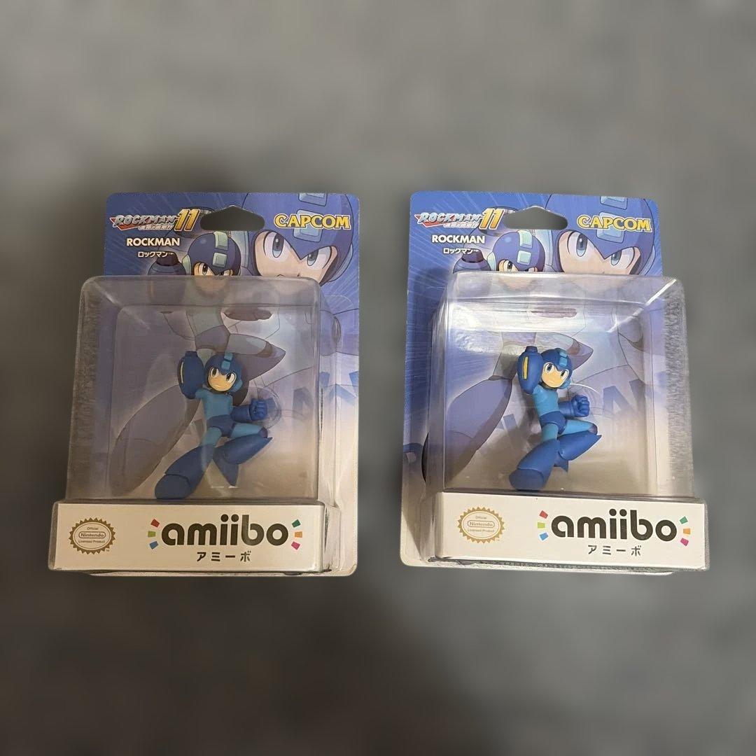 amiibo ロックマン11 運命の歯車フィギュア 2個セット