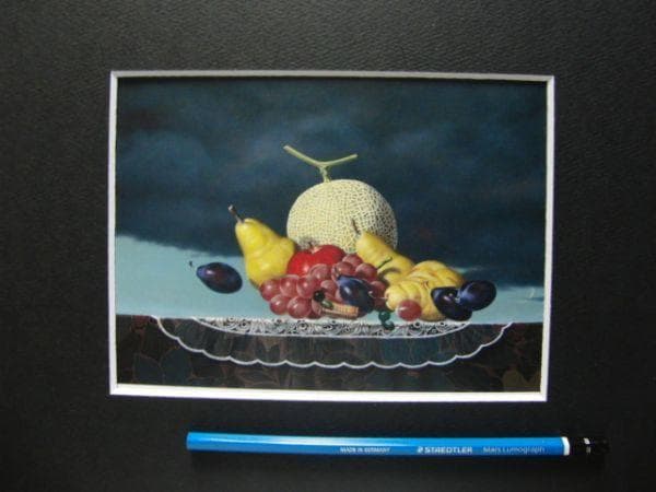 小澤 一正 【日常の静物ー予兆ー】 希少画集画、状態良好、新品高級額装付