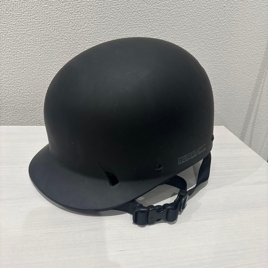 sandbox ブラック ヘルメット イヤーパッド付き