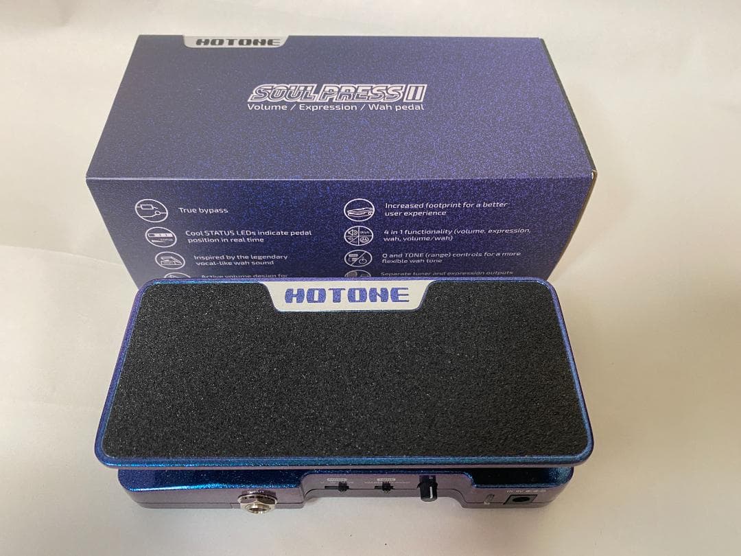 HOTONE SOUL PRESS Ⅱ ワウボリュームペダル エクスプレッション