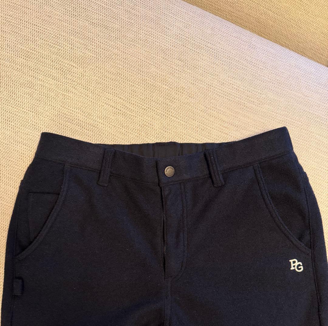 PEARLY GATES Peスライバーニットパンツ ネイビー　サイズ4