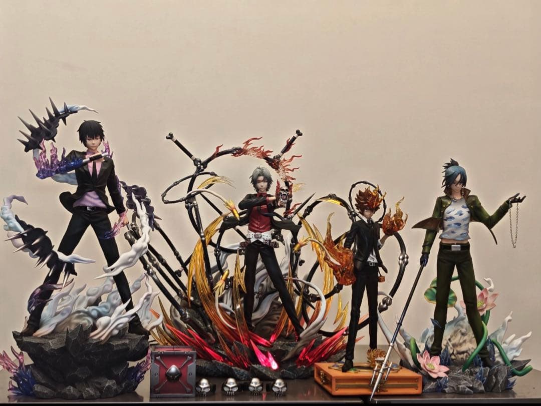 家庭教師ヒットマンREBORN! 獄寺隼人 ガレージキット ガレキ スタチュー①