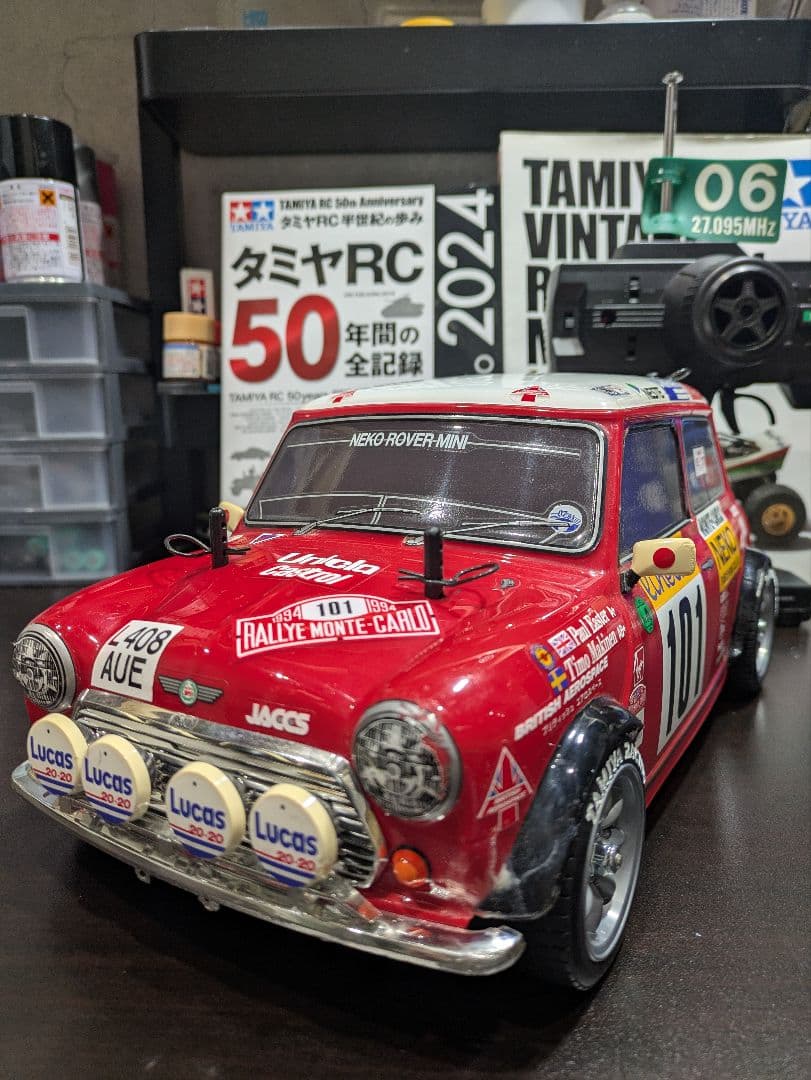 最終価格 タミヤ 1/10 m03 ミニクーパー モンテカルロ