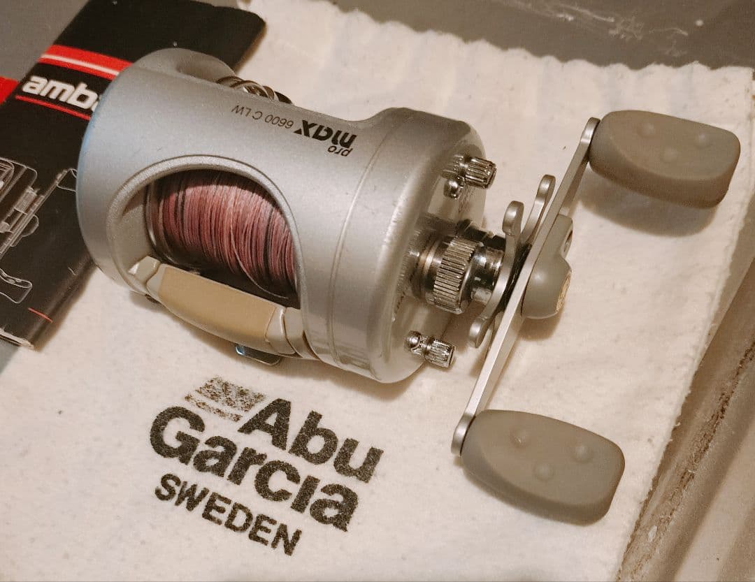 ABU Pro Max 6600 C LW　純正パワーハンドル