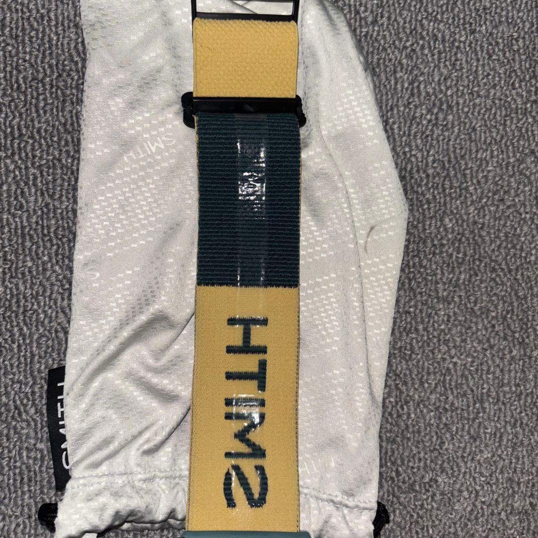 Smith スノーゴーグル ミラーレンズ グリーンフレーム