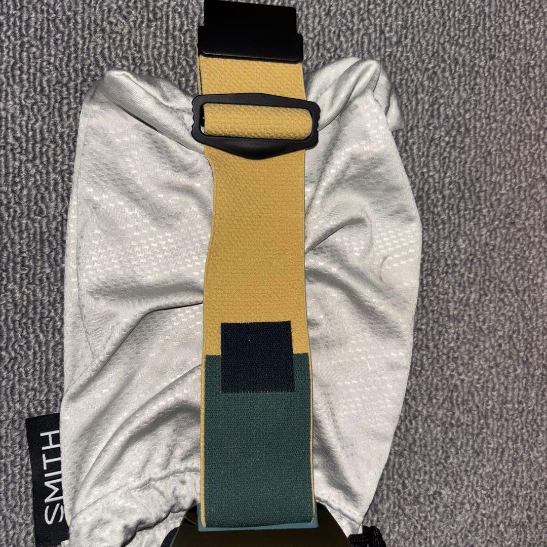 Smith スノーゴーグル ミラーレンズ グリーンフレーム