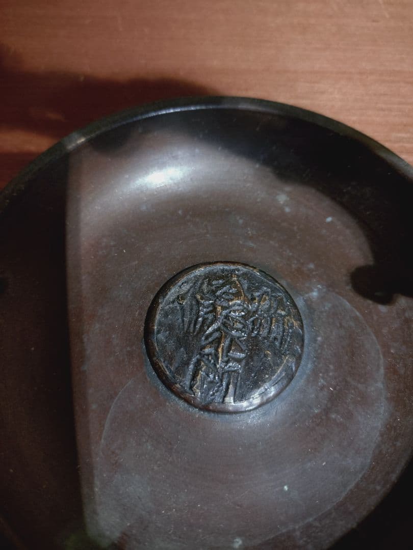 銅製 吊るし 蓮弁紋 灯火器一対 花器 花入れ 古道具 古民具 行燈 行火 灯明