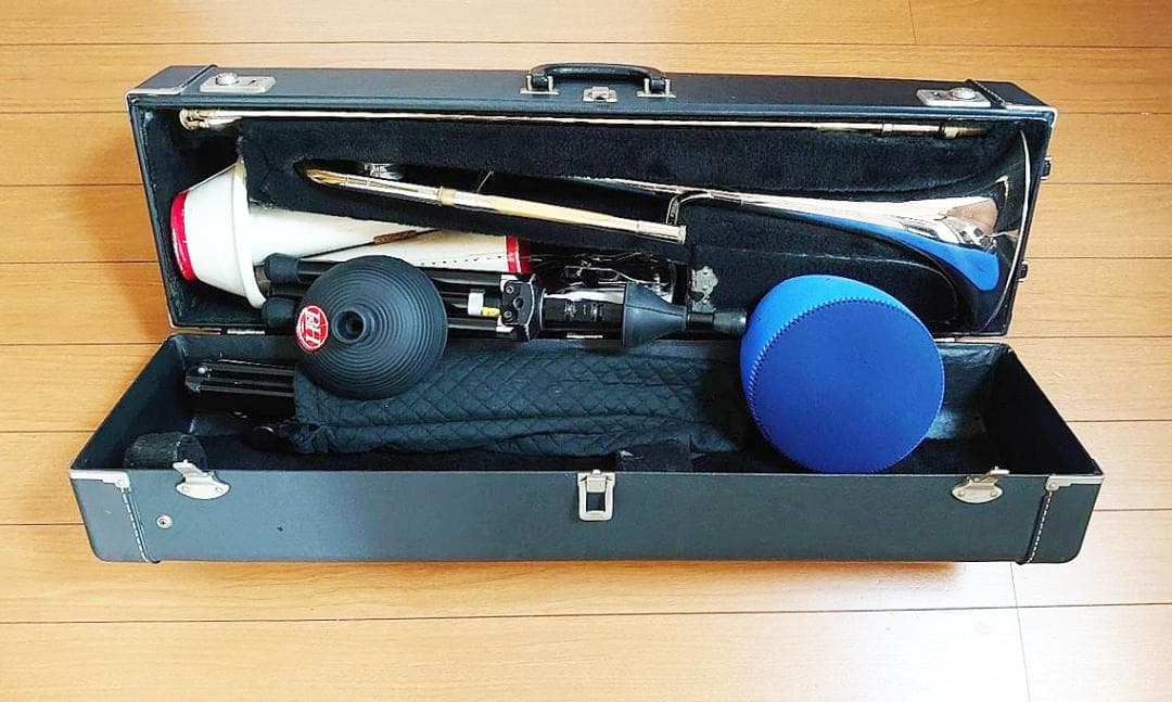 ゆ*う様 【超値下】【KING】 テナー トロンボーン ケース 稀少品 超メルカ