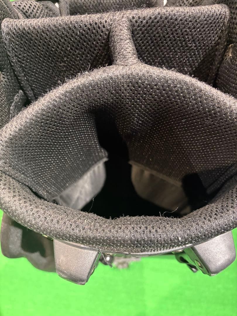 アディダス　ゴルフバッグ スタンド付き　ブラック