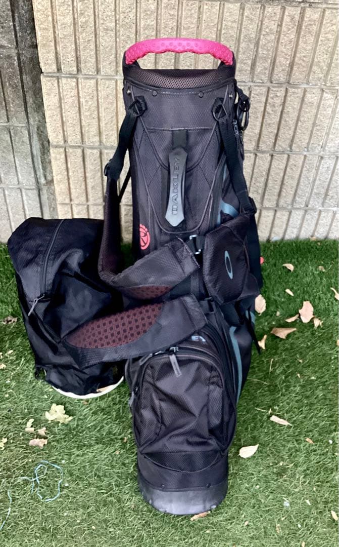 OAKLEY オークリーレッドコードスタンドキャディバッグ