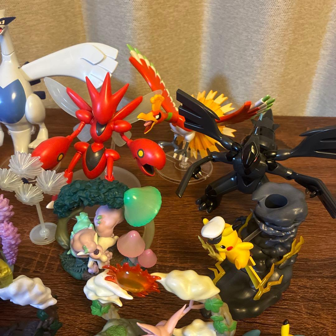 ポケモン フィギュア まとめ売り リーメント ブラッキー エーフィ ピカチュウ