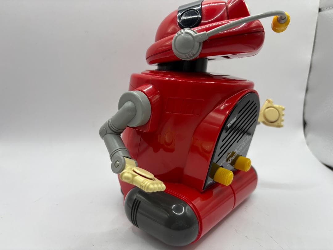 おしゃべりラジオロボ しゃべろく レッドカラー トミー TOMY レトロ