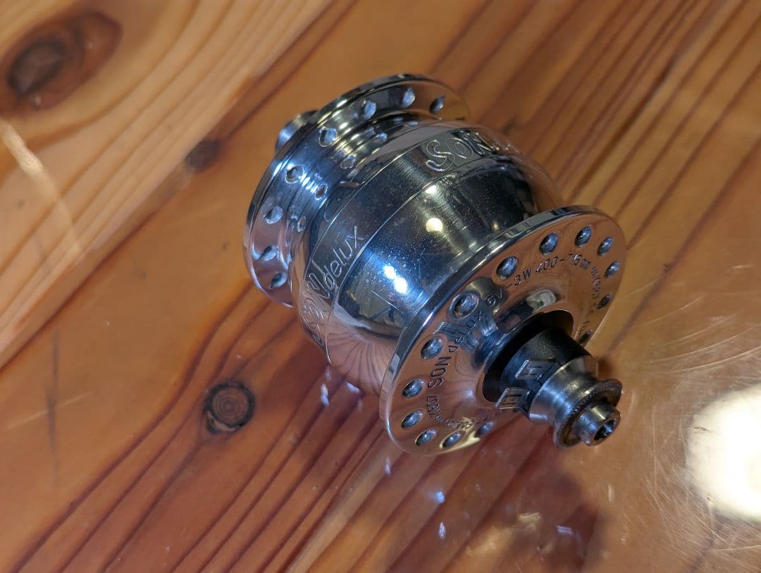 出品再開　Son ハブダイナモ × Schmidt Edelux ライト