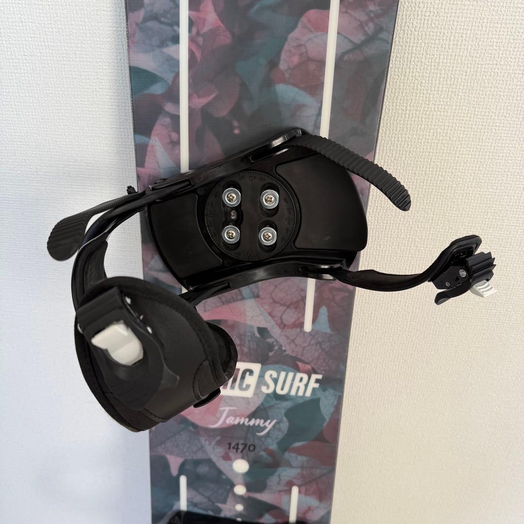 【スノボセット】値下げ中！スノーボード板147cm ブーツ ビンディング付き