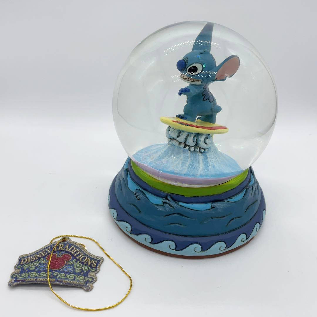ディズニートラディション　スティッチ　スノードーム