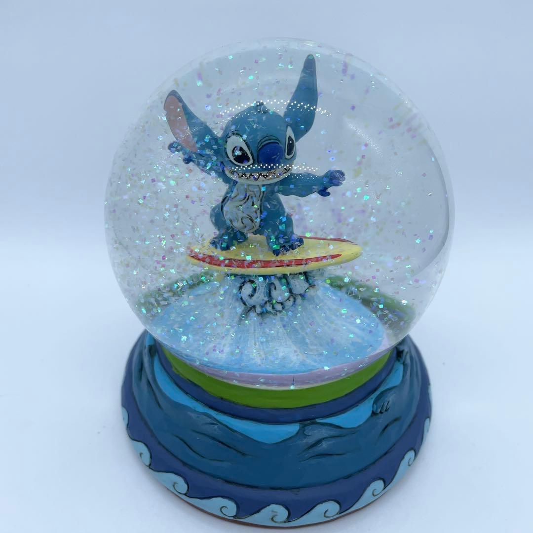 ディズニートラディション　スティッチ　スノードーム