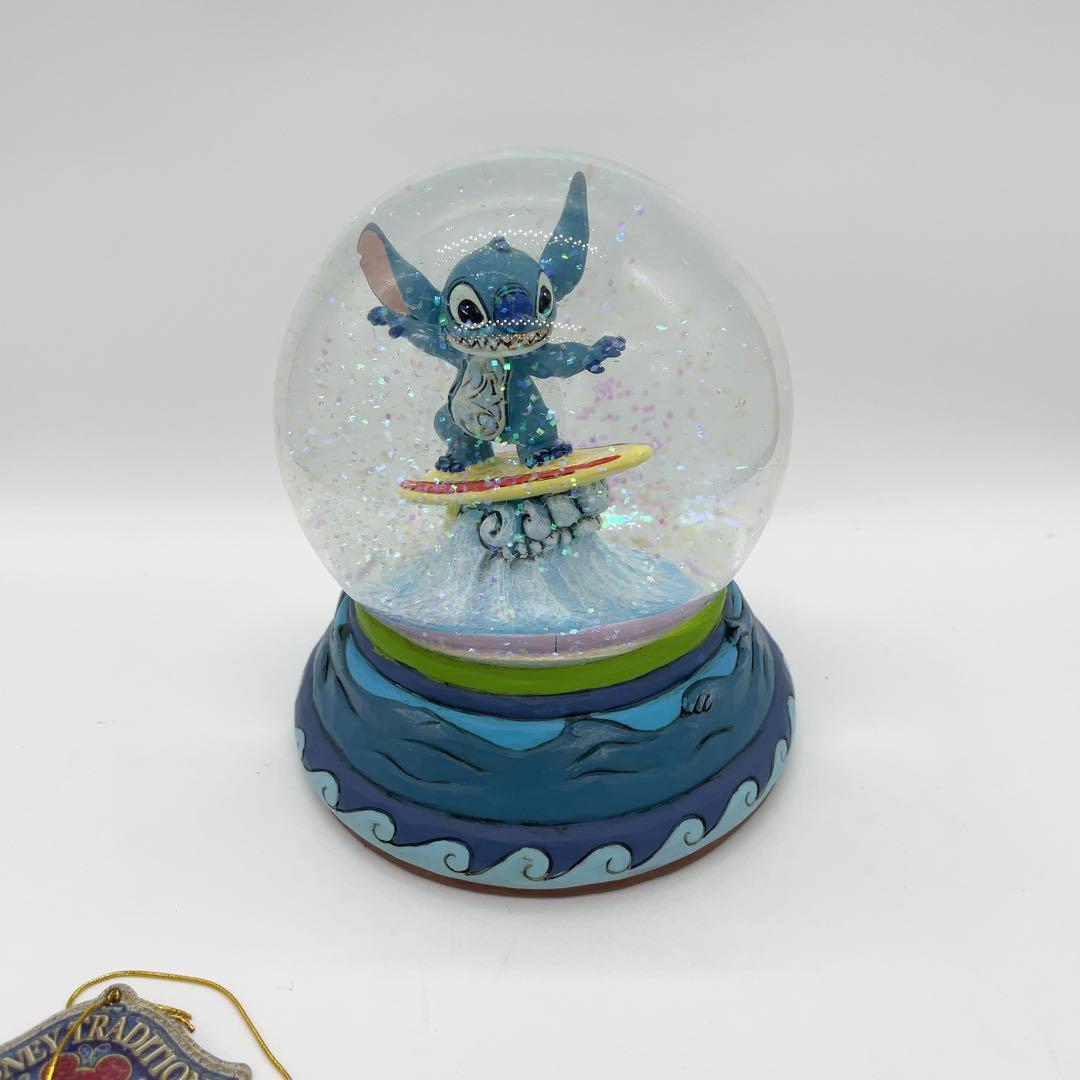 ディズニートラディション　スティッチ　スノードーム