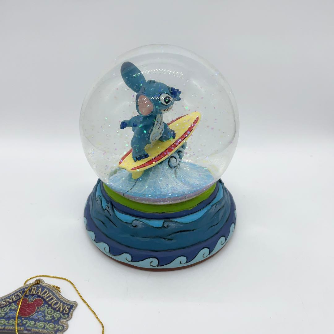 ディズニートラディション　スティッチ　スノードーム
